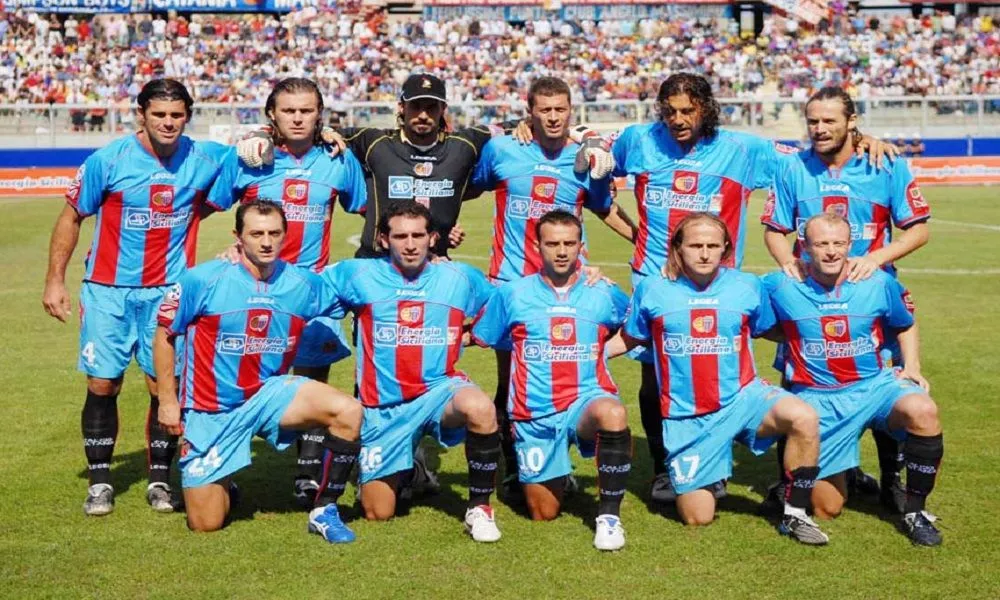 Una formazione del Calcio Catania nella stagione 2006/07 in Serie A
