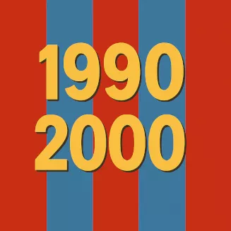 il logo rossazzurro della storia del catania dagli anni 1990 al 2000