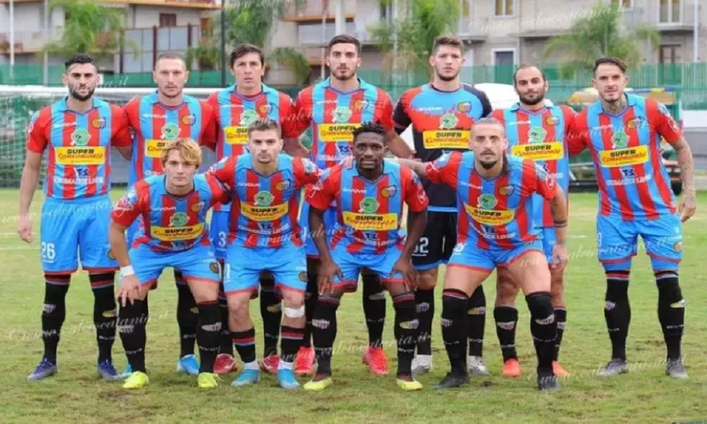 Una formazione del Calcio Catania nella stagione 2020/21 in Serie C