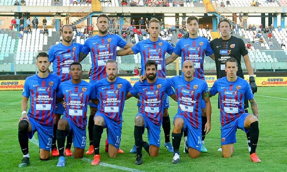 Una formazione del Calcio Catania nella stagione 2021/22 in Serie C
