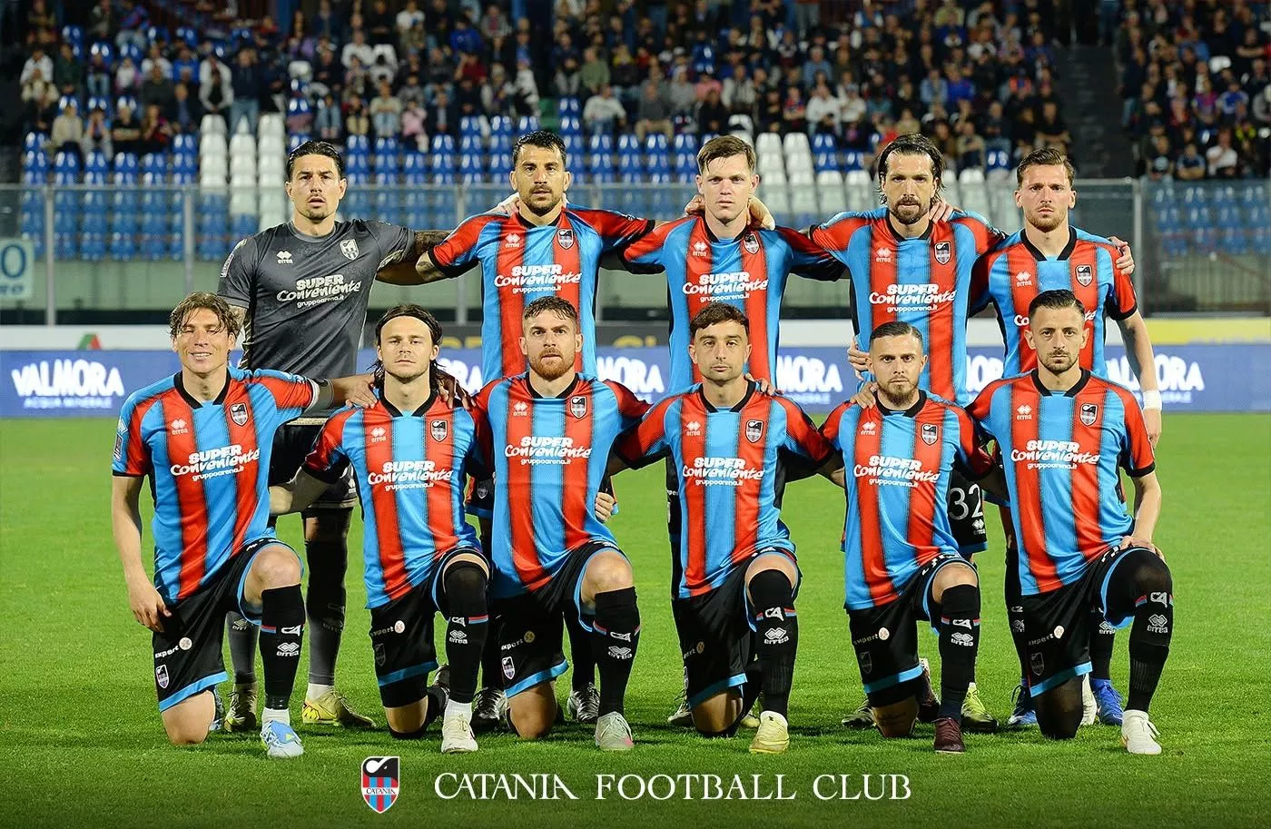 Una formazione del Calcio Catania nella stagione 2025/26 in Serie C