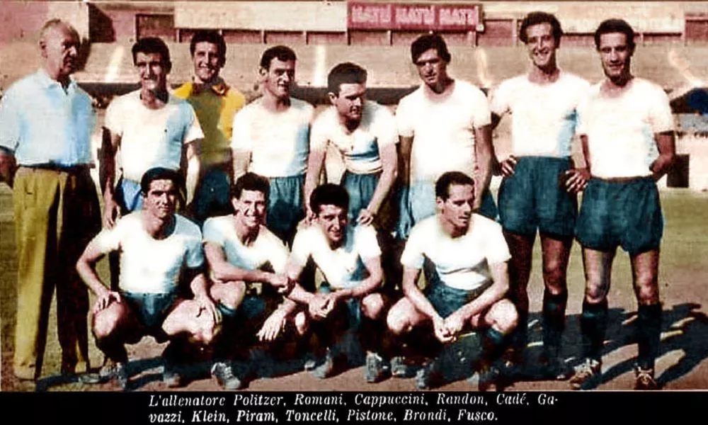 Formazione del Calcio Catania per la stagione 1950/51 nel campionato di Serie B