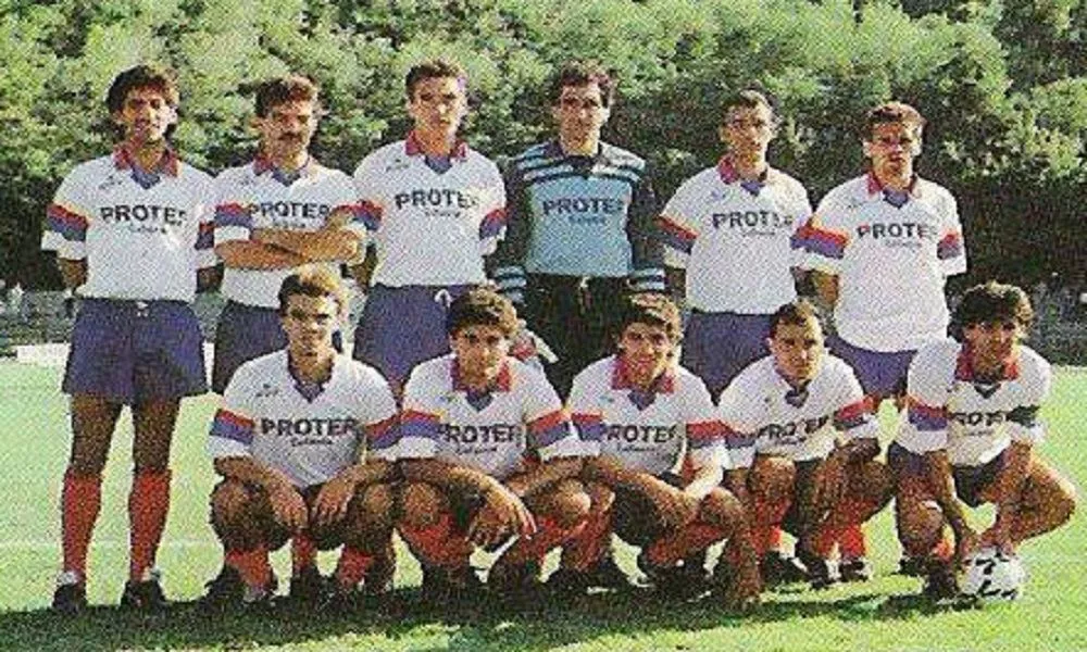Una formazione del Calcio Catania nella stagione 1989/90 in Serie C1