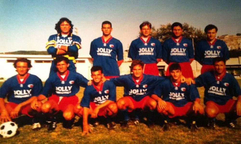 Una formazione del Calcio Catania nella stagione 1993/94 in Eccellenza
