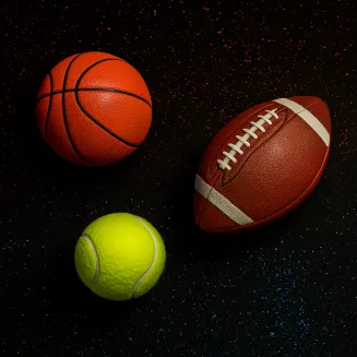 palloni da basket rugby e tennis per accedere alla sezione degli altri sport