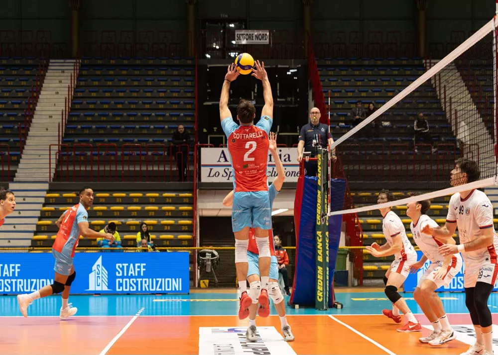 l'alzatore della sviluppo sud catania cottarelli in fase di gioco