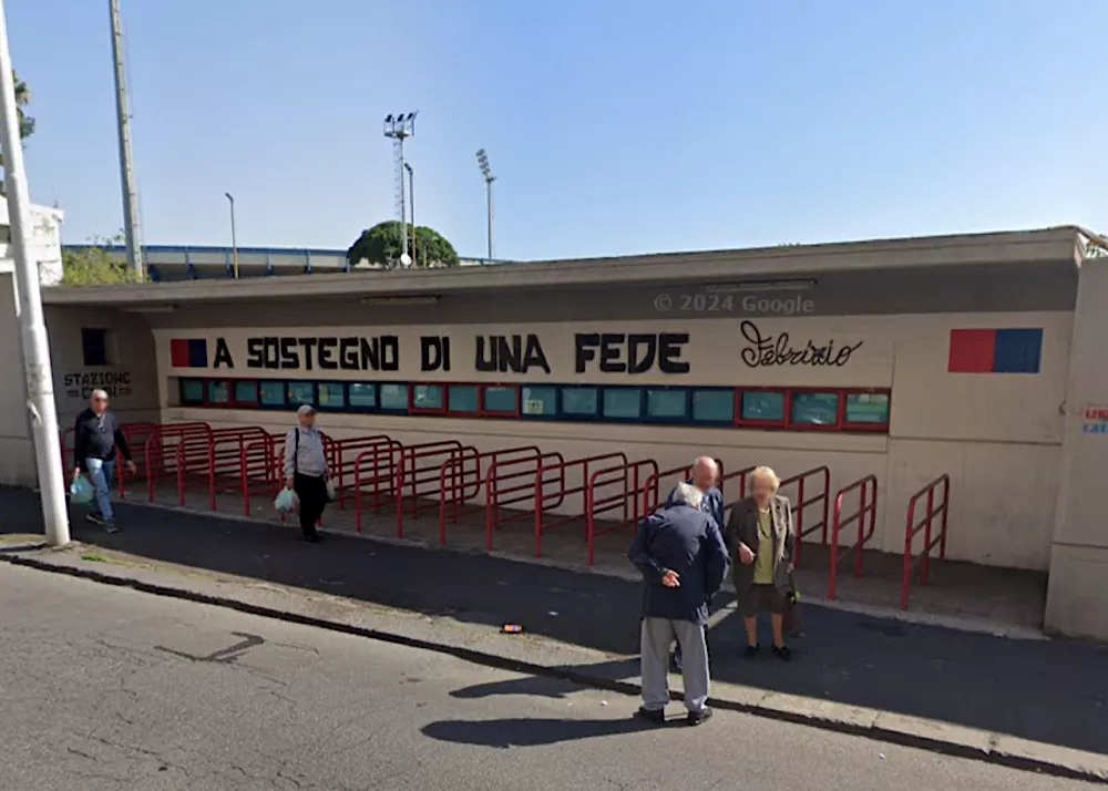 i botteghini dello stadio angelo massimino di catania