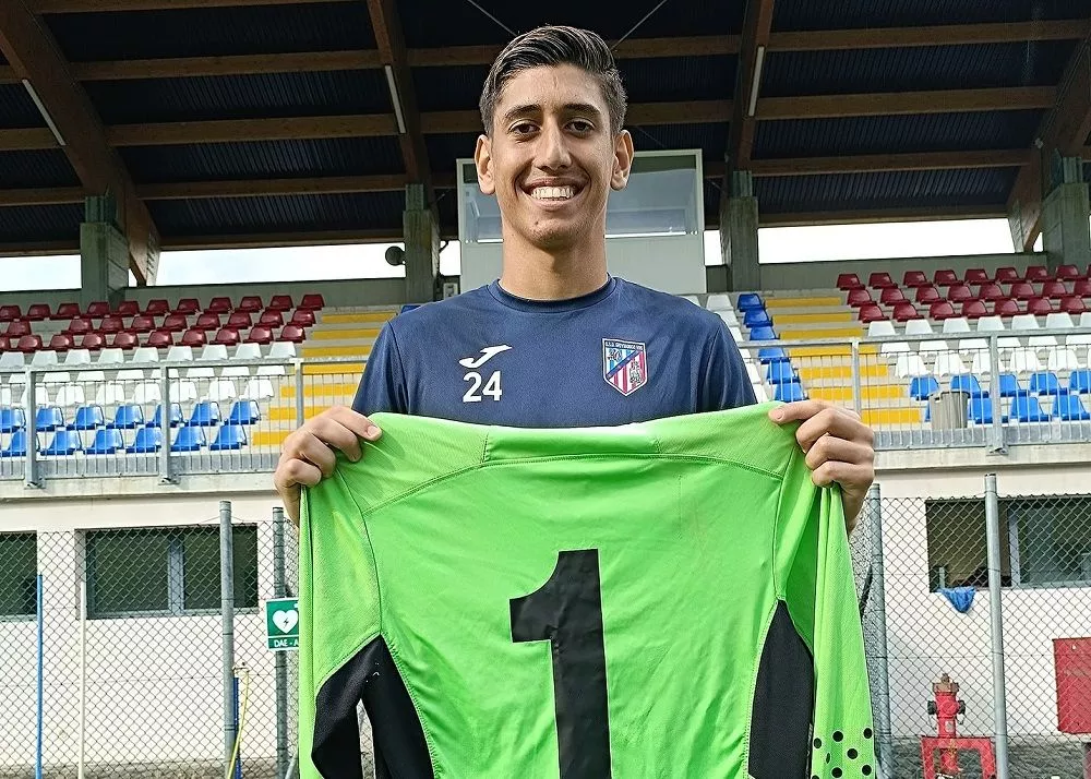 Damiano Butano portiere di 16 anni del Catania in prestito al Ghiviborgo