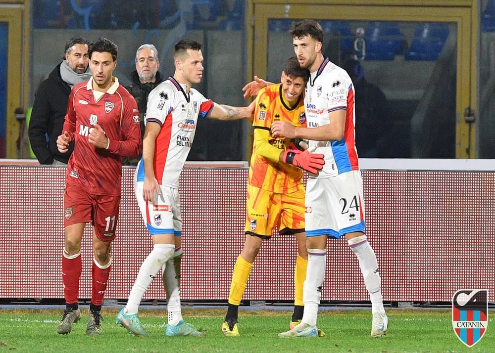 la vittoria per 4-0 del catania contro il sorrento del campionato 2024/25