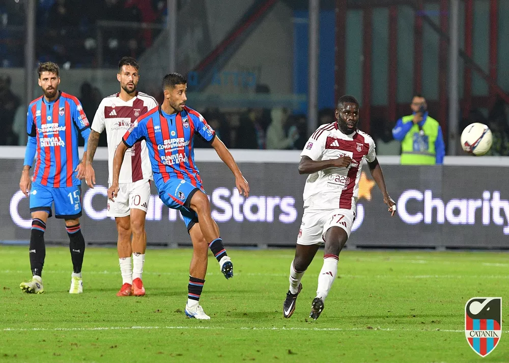 la gara tra catania e trapani del torneo 2024/25 in serie c