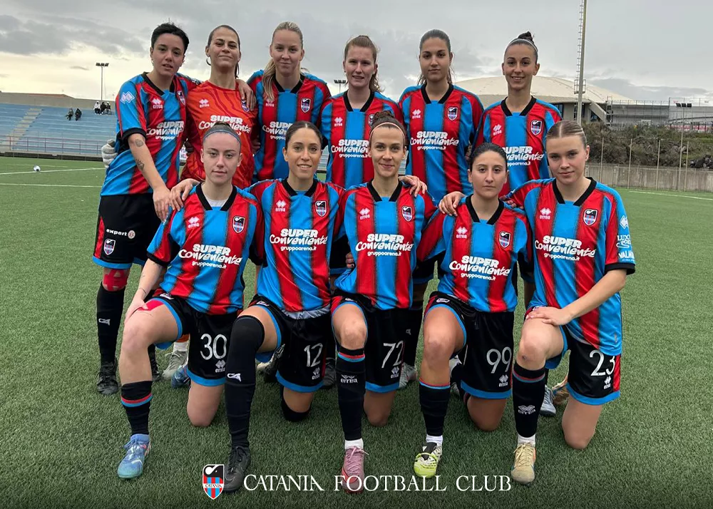 il catania women vittorioso in casa contro il colleferro