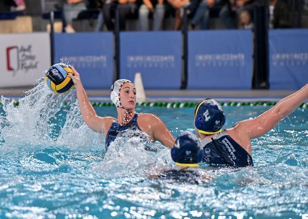 la pallanuotista claudia marletta dell'ekipe orizzonte catania