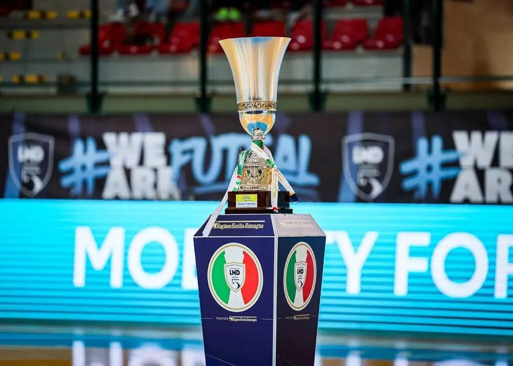 la Coppa della Divisione 2025-26 di futsal che vedrà la meta catania ai nastri di partenza
