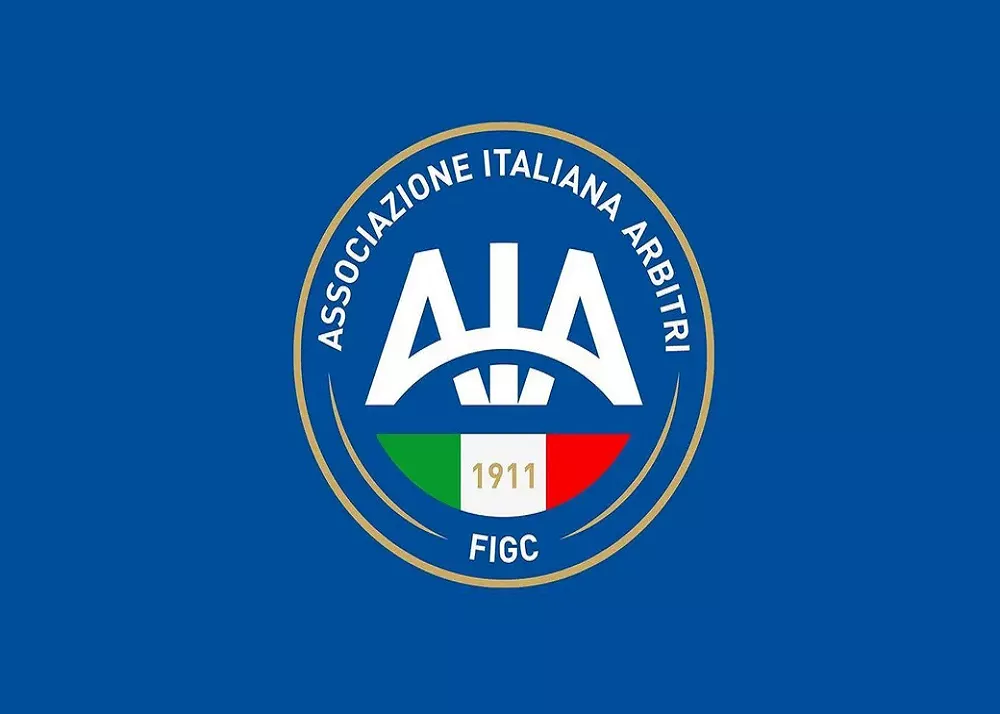 il logo dell'associazione italiana arbitri AIA