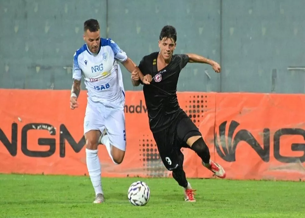 una foto della gara di coppa italia tra foggia e siracusa