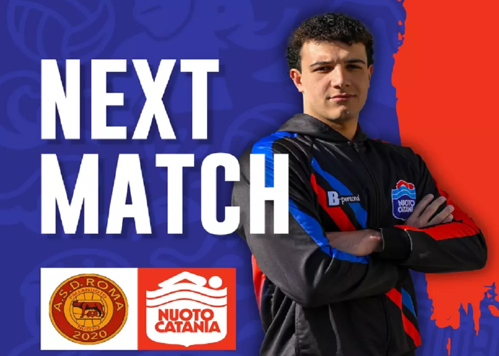 il pallanuotista della Nuoto Catania Francesco Foti
