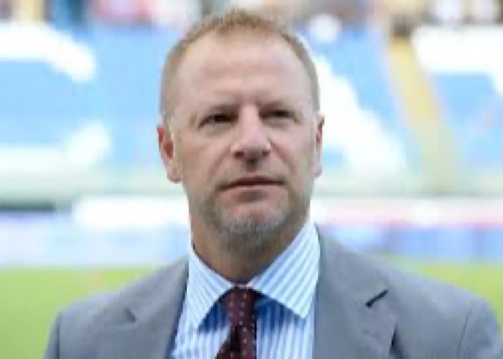 Il vicepresidente vincenzo grella del catania fc a sky