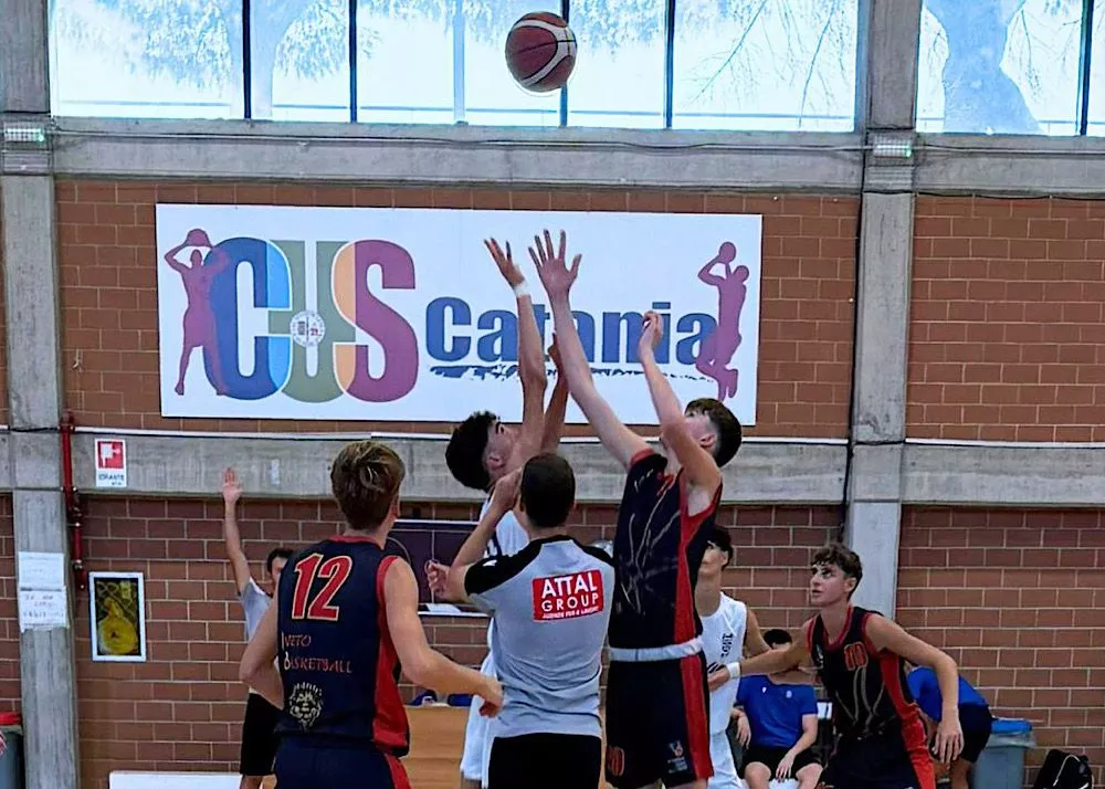 una fase di gioco del memorial altobelli al cus di catania