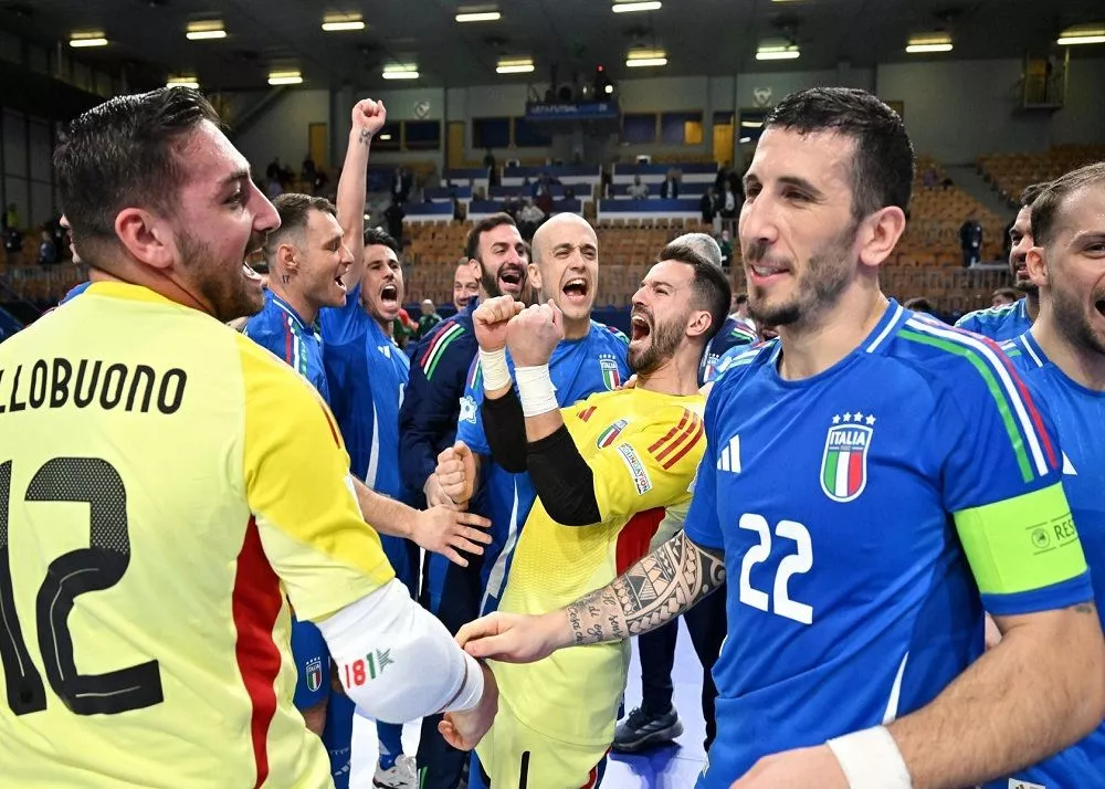 italia futsal di qualifica ai quarti dopo il pareggio con l'ungheria
