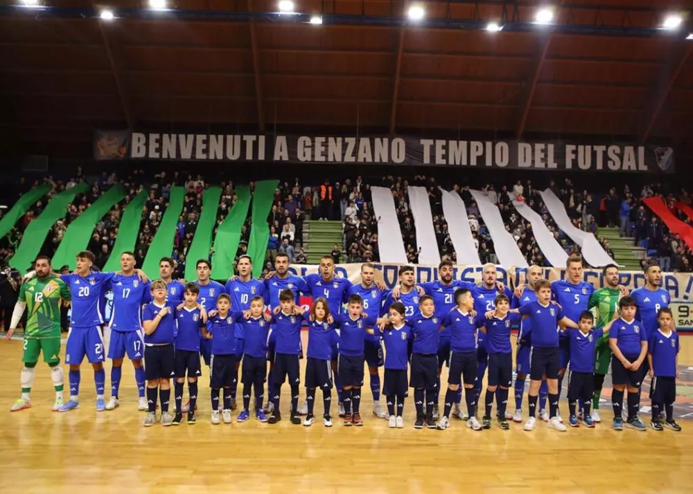 l'italia del futsal si prepara per l'europeo 2026 che si terr&agrave; a gennaio