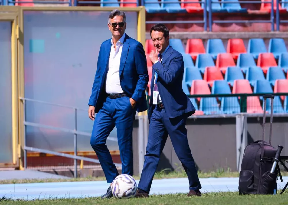 ivano pastore e alessandro zarbano dirigenti del catania