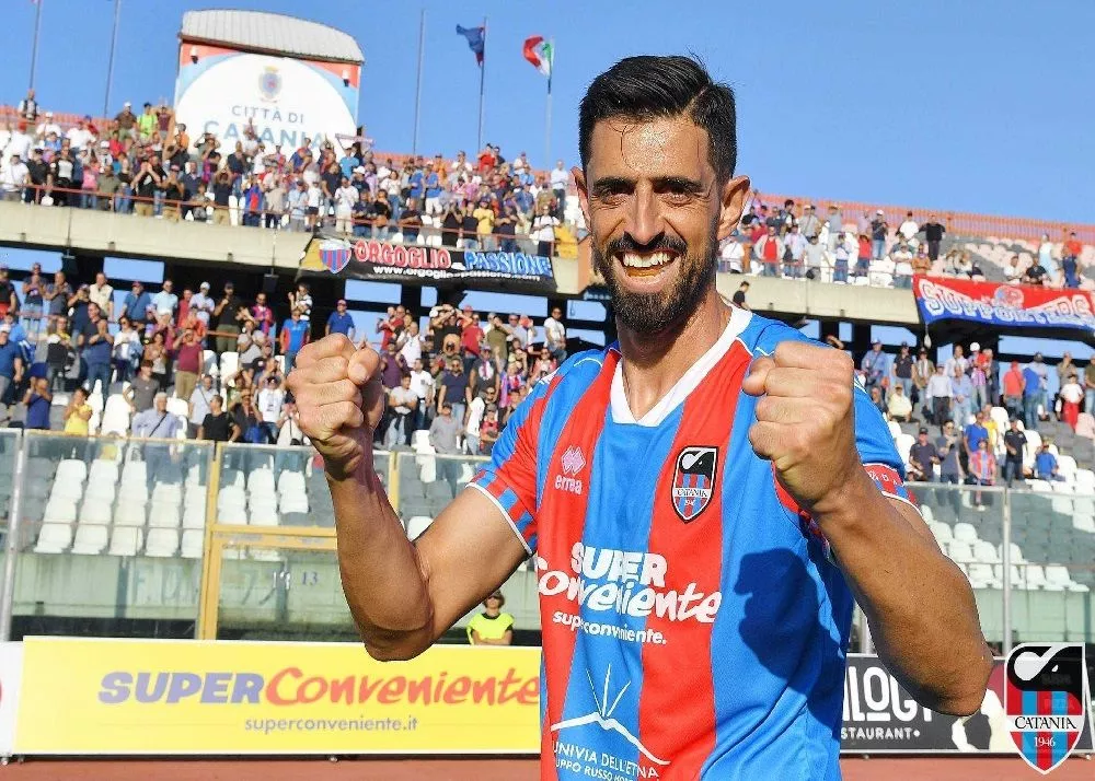 Jefferson Andrade Siqueira quando giocava nel catania