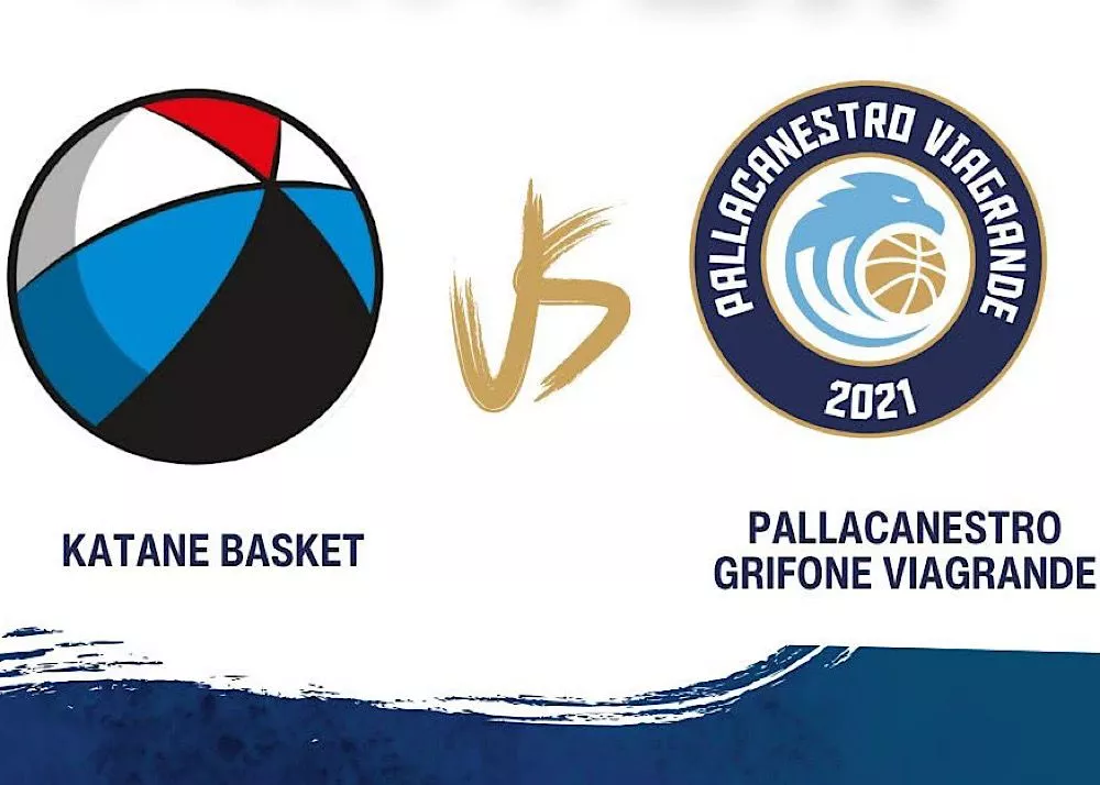 i loghi del katane basket e del basket viagrande femminile