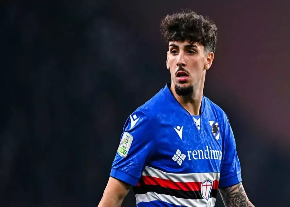 simone leonardi giovane attaccante della Sampdoria