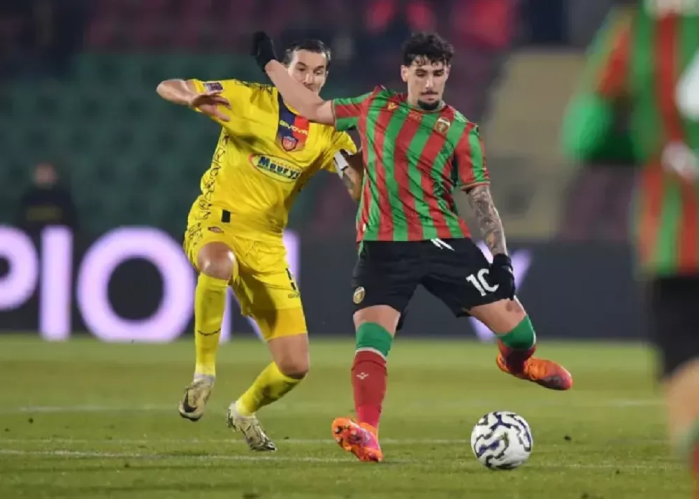 simone leonardi giovane attaccante della ternana in prestito dal Catania