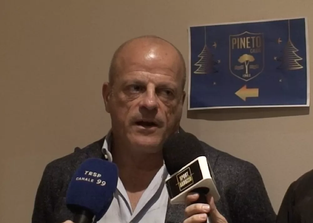 il direttore sportivo del pineto calcio Marcello Di Giuseppe
