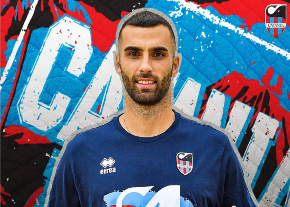 manuel martic in campo contro il monopoli in campionato