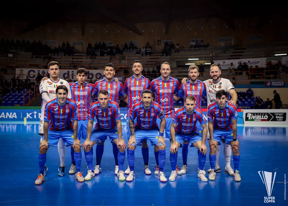 il roster della meta catania prima del match contro genzano