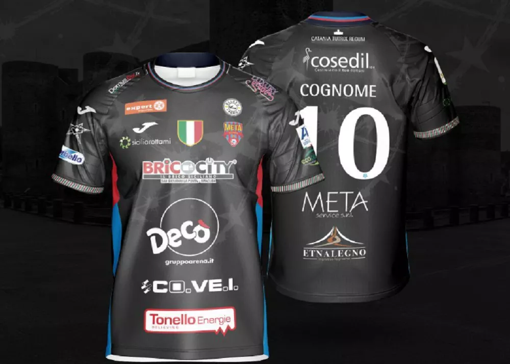 la terza maglia della mteta catania per la stagione 2025/26