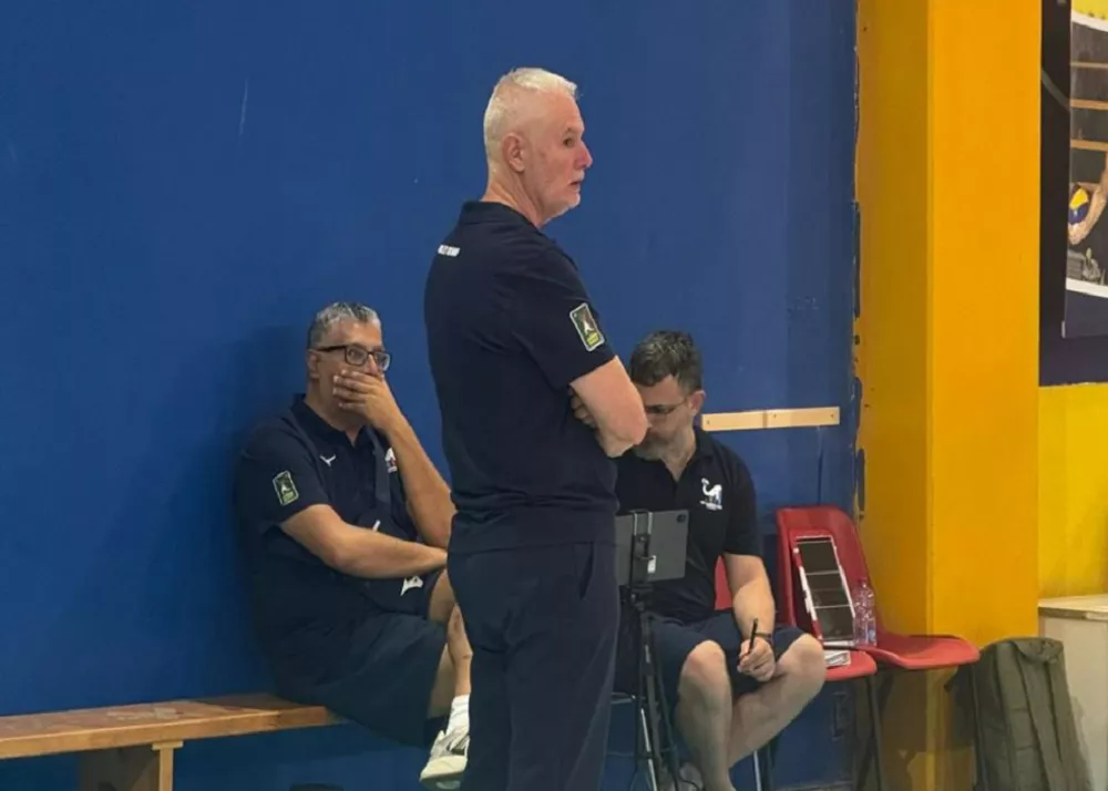 il coach della sviluppo sud catania Paolo Montagnani