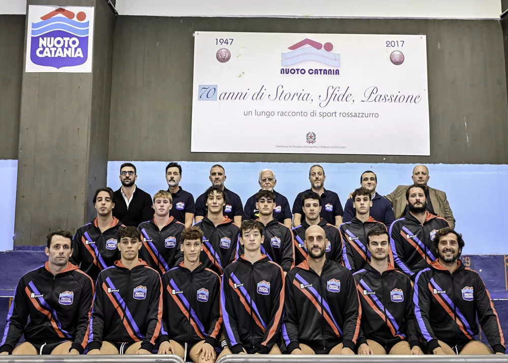 il roster della nuoto catania per il campionato 2025/26