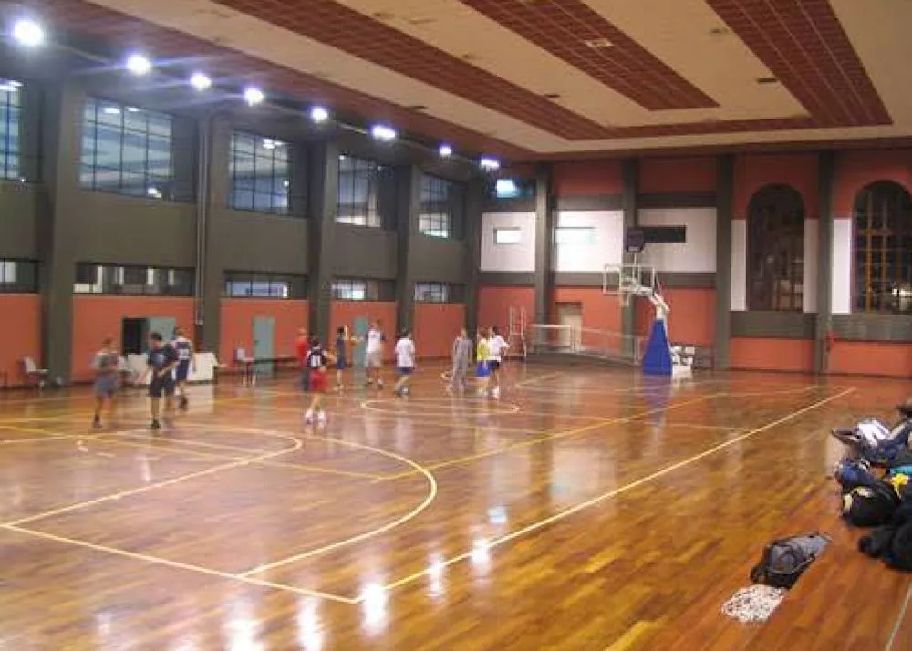 l'impianto catanese del palazurria dove gioca il pgs sales