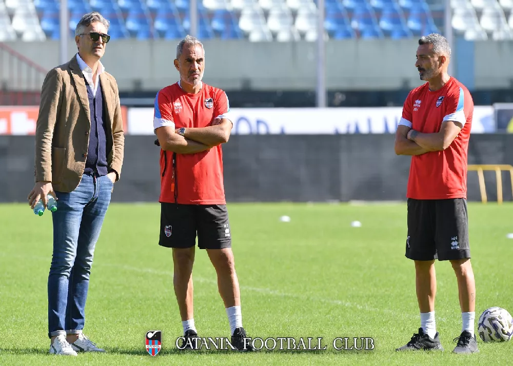 pastore, toscano e napoli sul campo da gioco del Massimino