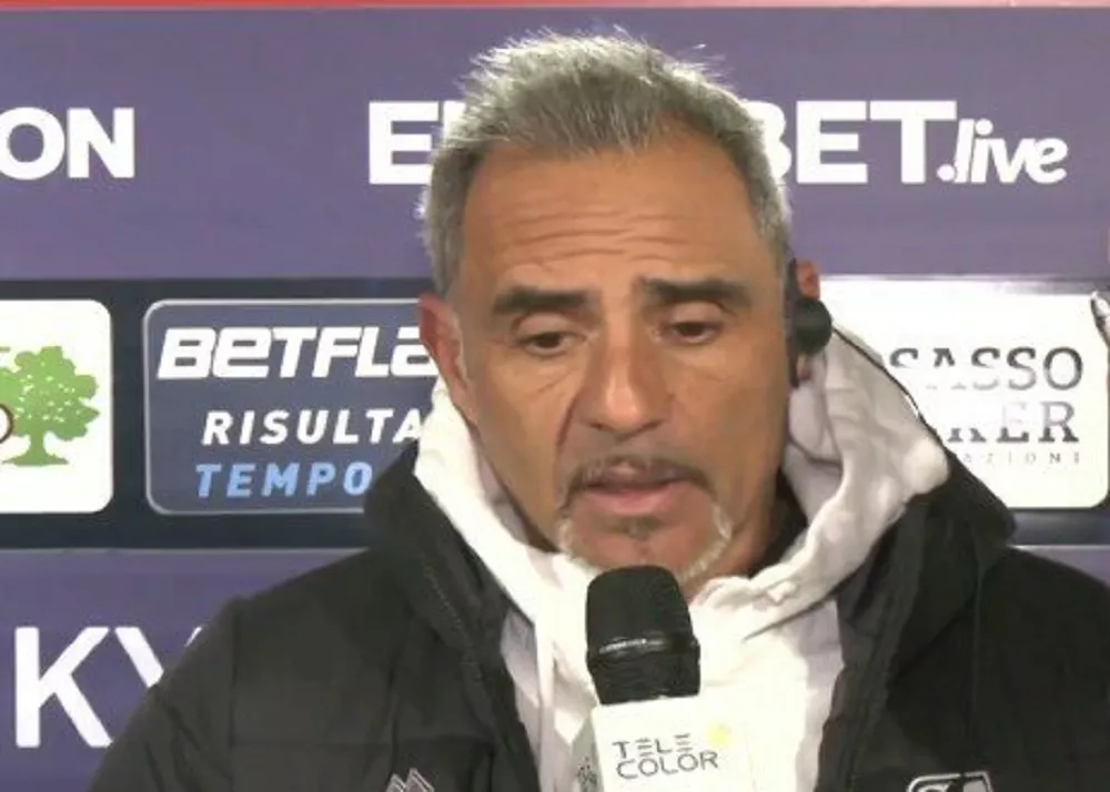 il tecnico del catania mimmo toscano ai microfoni di telecolor