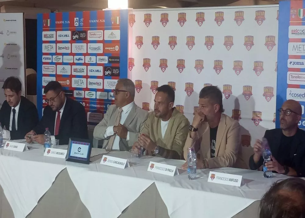 la presentazione della meta catania per la stagione 2025-26