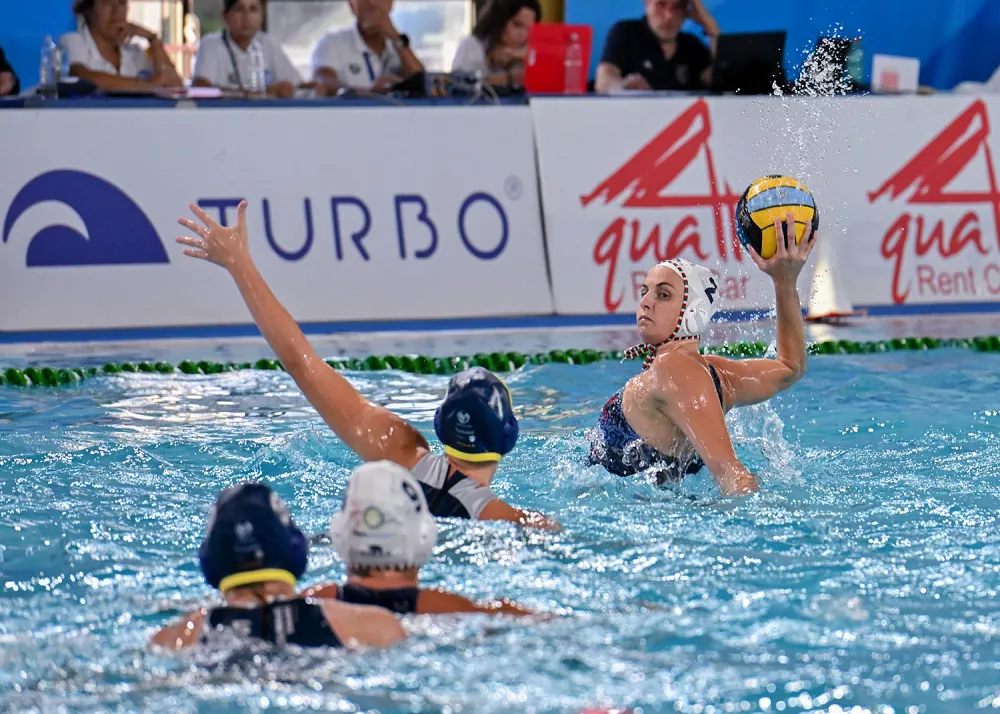 una fase di gioco del match tra sabedell ed orizzonte catania