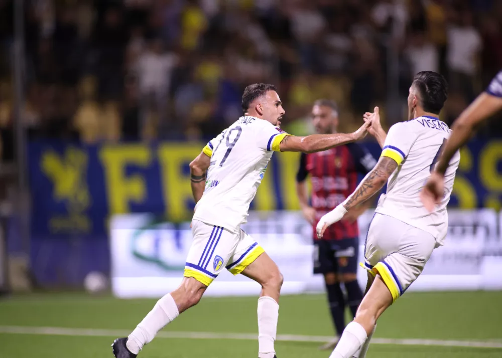 cuppone ribalta il punteggio della sfida salernitana-cerignola 2-3