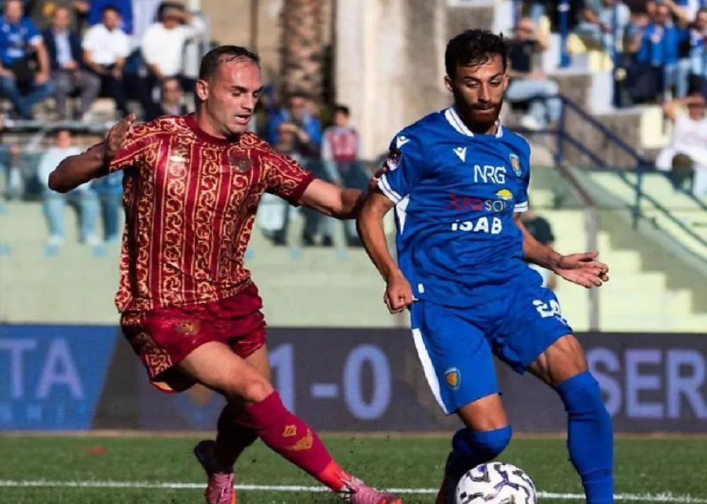 una fase de match siracusa-latina terminata 3-1 per gli aretusei