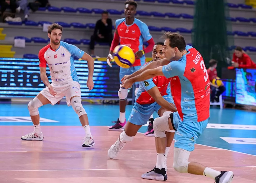 Una fase di gioco del match della sviluppo sud catania