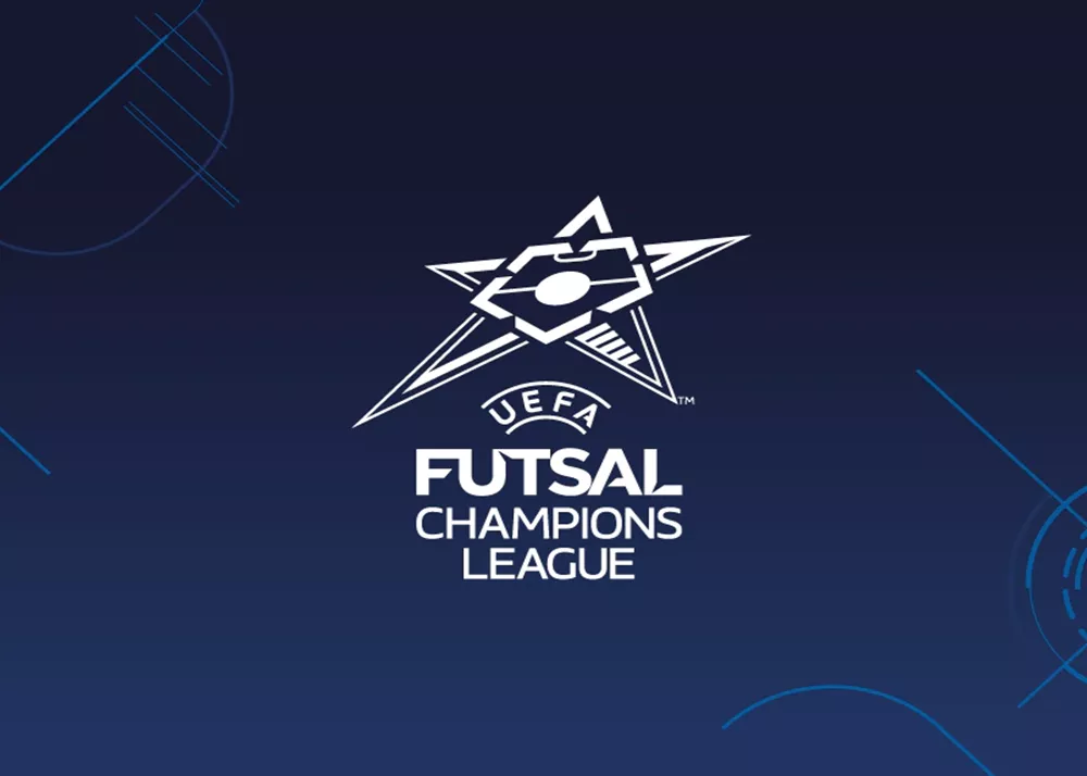 il logo della champions league futsal uefa per la meta